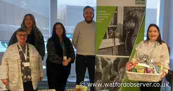 Company’s festive donations support Watford animal rescue centre