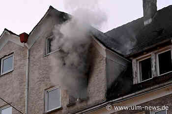 Zwei Verletzte bei Wohnungsbrand in der Ulmer Oststadt