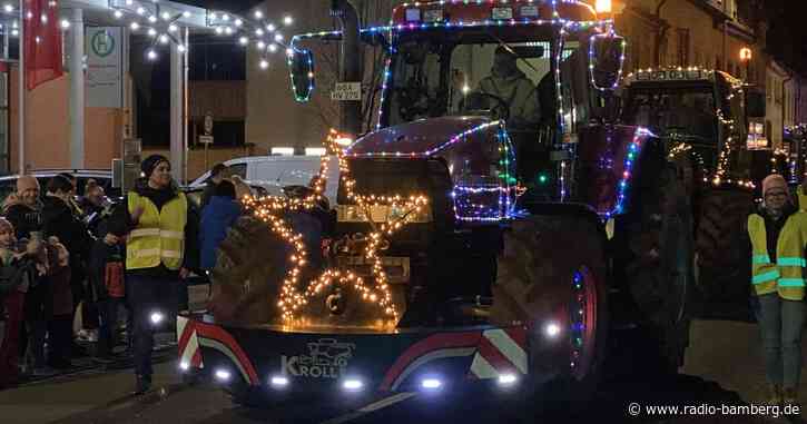 Letzte Lichterfahrt vor Weihnachten im Landkreis Bamberg
