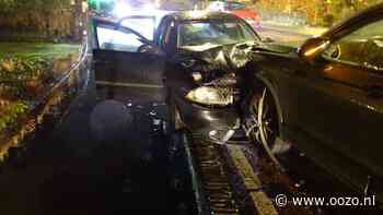 Auto’s komen met elkaar in botsing in Landsmeer; bestuurders met drank op achter het stuur