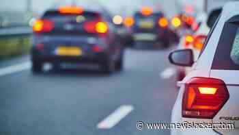 Drukte op de wegen rondom populaire wintersportgebieden