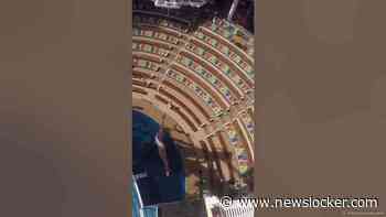 17m High Dive on a cruise ship, @cesiliecarlton