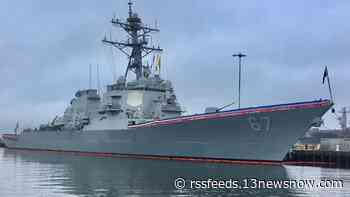 USS Cole set to return to Norfolk — just in time for Chrismas Eve
