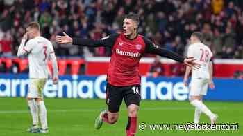 Tsjechische spits Schick scoort vier keer voor winnend Leverkusen
