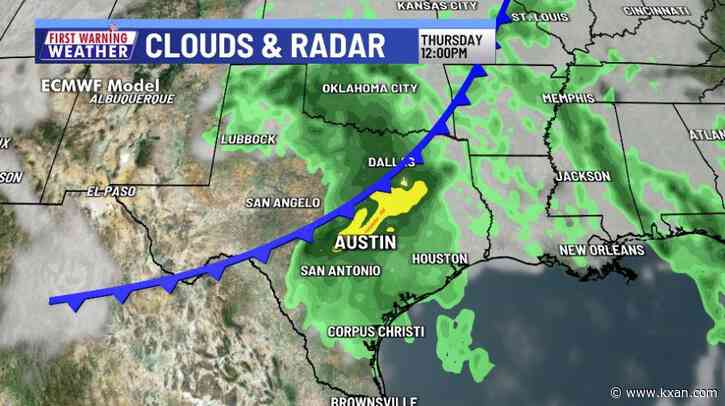 Cloudy end to the weekend; Warm Christmas ahead