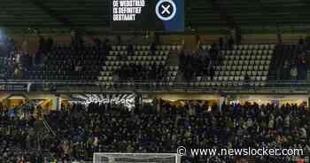 Chaos bij Heracles - Groningen: fan valt van tribune, wedstrijd na onrust buiten stadion definitief gestaakt