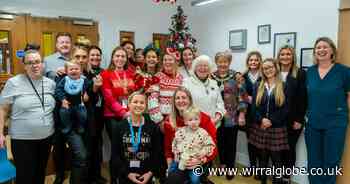 Mayor of Wirral attends festive event at special charity house