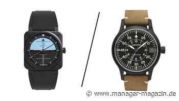 Uhren: Die neuen Fliegeruhren von Wempe und Bell & Ross