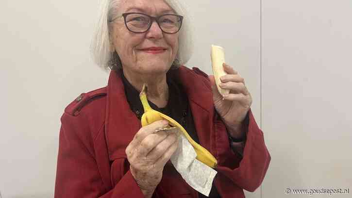 Goudse Els Boode koopt op voedselbankveiling banaan voor 62 euro