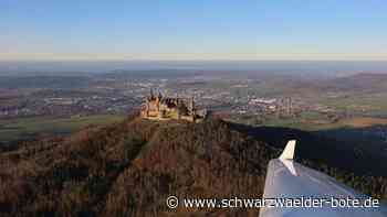 Zur Burg Hohenzollern und zurück: Wie fühlt sich Fliegen im kleinen Motorflugzeug an?