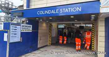 Inside Northern line station reopen in 'temporary state' after six-month closure