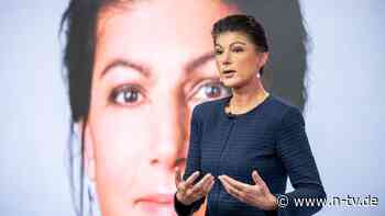 Neue Bedeutung für "BSW": Wagenknecht will Partei nach Wahl umbenennen