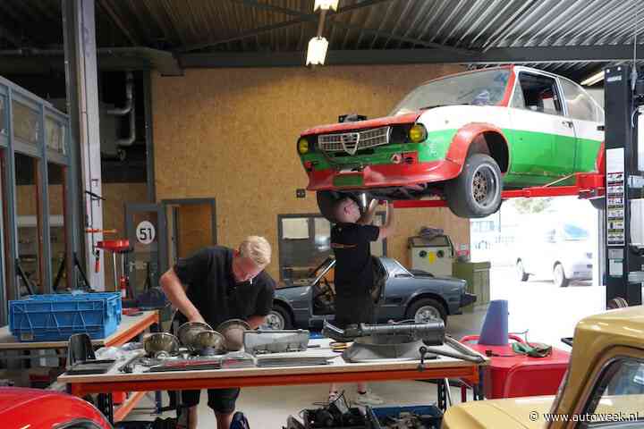 Olivier startte op zijn twintigste zijn eigen klassiekerrestauratiebedrijf