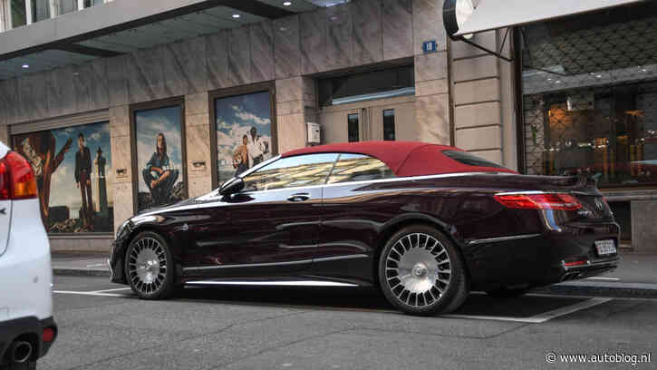 Dit is hoe een Maybach cabrio wél moet