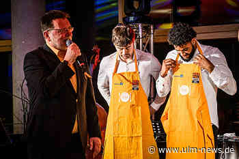 Orange-Dinner mit den Basketball-Profis