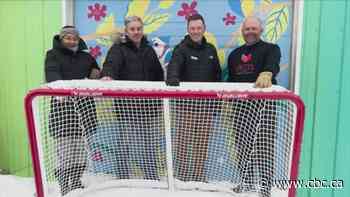 New hockey nets for community rinks