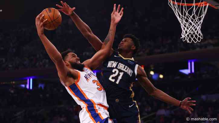 How to watch New York Knicks vs. New Orleans Pelicans online