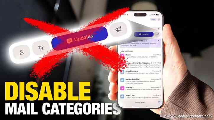 Take Control of Your Inbox: iOS 18.2 Mail Categories Explained