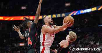 Brooks lifts Rockets to 114-110 win over Raptors