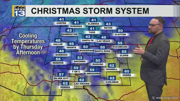 Warm conditions continue ahead of Christmas