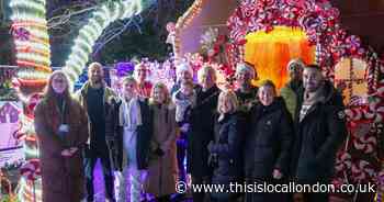 Giant gingerbread house appears in Hornchurch park