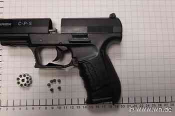 Polizei stellt Gaspistole bei 41-Jähriger sicher