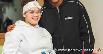 Spurs star Udogie meets hospice children