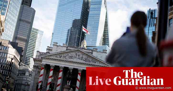 UK growth revised down to zero; firms warn economy is heading for ‘worst of all worlds’ – business live