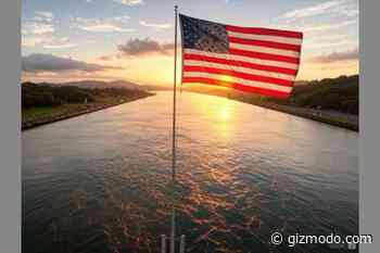 Donald Trump Threatens Panama With AI Image of U.S. Flag in Canal