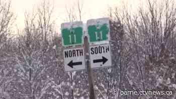 Several collisions reported along Highway 11 as driving conditions deteriorate