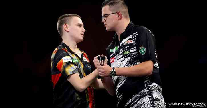 LIVE WK darts | Gian van Veen volgende Nederlander die bittere pil slikt: ‘Ongelooflijk, een enorme domper’