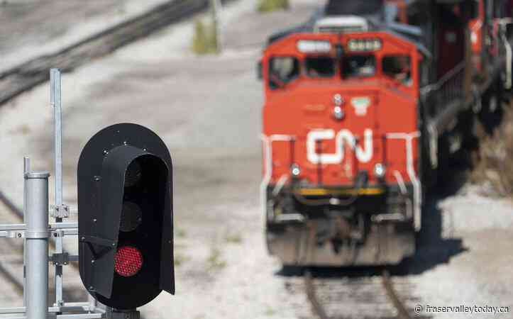 CN Rail cleans up after derailment plunges cars carrying grain near Boston Bar
