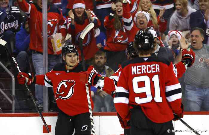Jack Hughes scores twice, Markstrom posts second straight shutout as Devils beat Rangers, 5-0