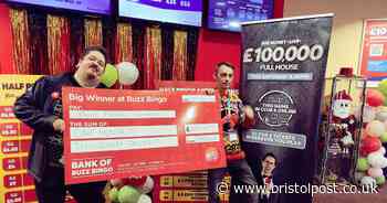 Christmas miracle as Bristol pensioner wins huge £100,000 life-changing jackpot