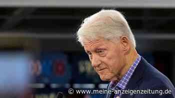 Ehemaliger US-Präsident Bill Clinton im Krankenhaus