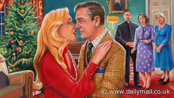 As Victor mimed his charade, he took a couple of steps, clutched his throat and fell to the floor: Can YOU solve our festive whodunnit, by the Rev RICHARD COLES