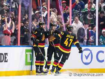 Canucks 4, Sharks 3: Christmas comes early as Elias Pettersson delivers presents