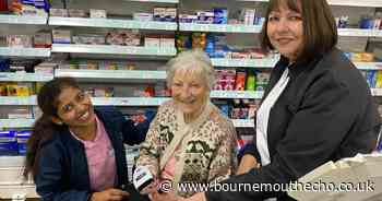 Care home resident relives past as she returns to Boots