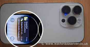 Tongue-in-cheek police message after iPhone dropped in foot chase