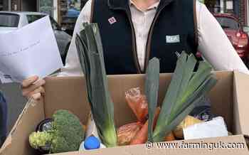 Rural campaigners deliver farm produce to Chancellor Reeves