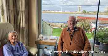 Couple living by Grade II listed Woolwich docks 'have best view in the city'