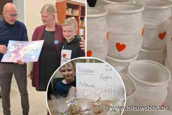 Op amper 9 weken tijd haalt Liam (11) meer dan 1.000 euro op voor Sprang Duffel