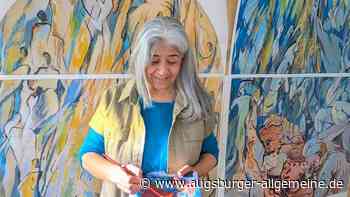 Künstlerin aus Afghanistan gestaltet Fenster christlicher Kirchen