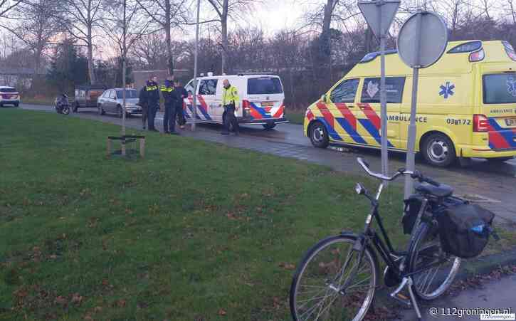 Ongeval in Roden, fietser naar ziekenhuis (update)