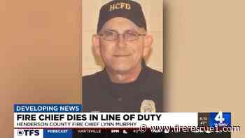 Tenn. fire chief dies after responding to call
