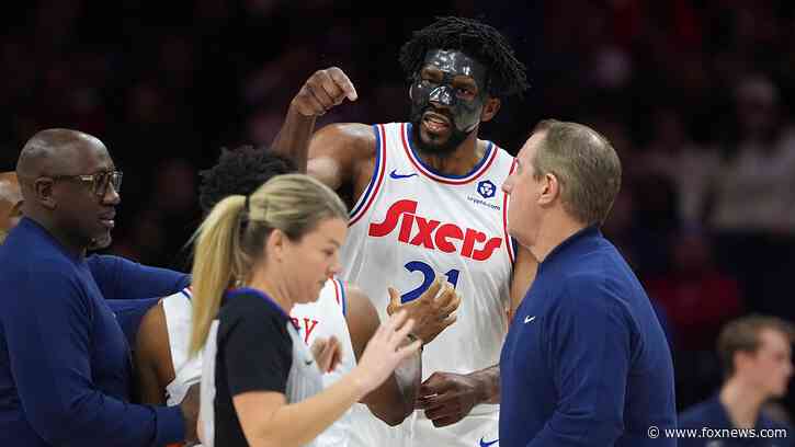 Irate Joel Embiid rushes ref as 76ers star ejected vs Spurs