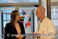 Höchste Anerkennung: Landtagspräsidentin Astrid Wallmann würdigt Polizei und Klinikpersonal