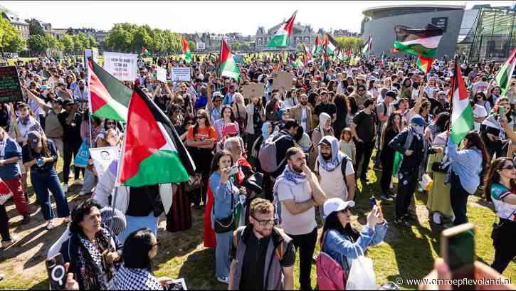 Almere - Almeerder krijgt werkstraf voor geweld bij pro-Palestijnse demonstratie
