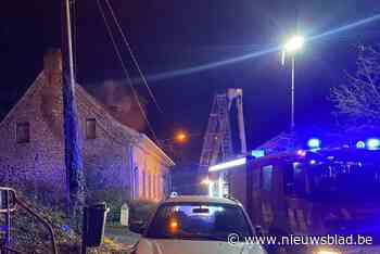 Schouwbrand veroorzaakt hevige rookontwikkeling