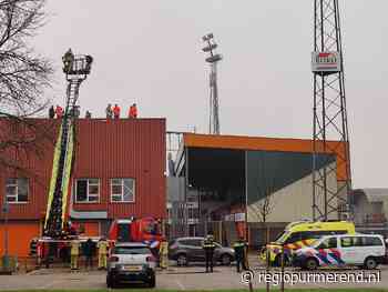 Man overlijdt op dak stadion FC Volendam, politie start onderzoek